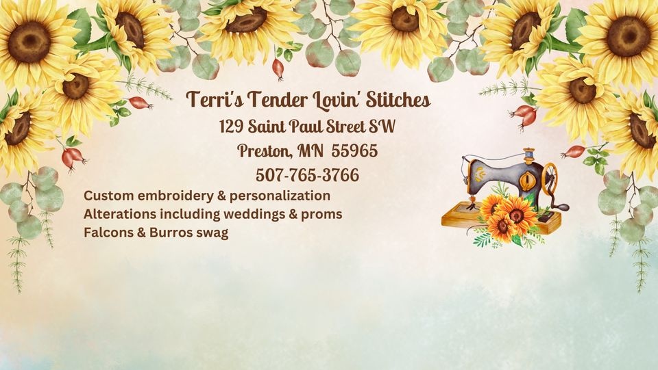 Terri's Tender Lovin' Stitches End of Summer Clearance Sale