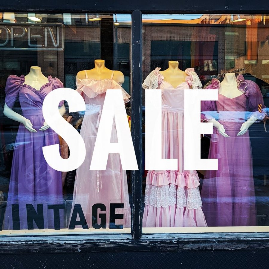 Up Six Vintage Winter Clearance Sale