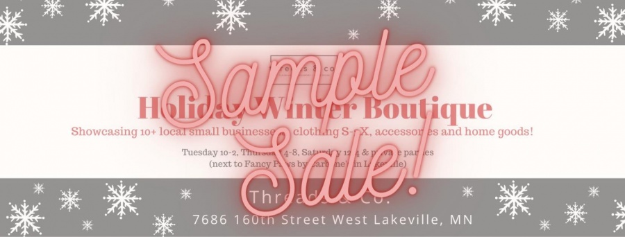 Threads & Co. Saturday Holiday Shopping PLUS Sample Sale