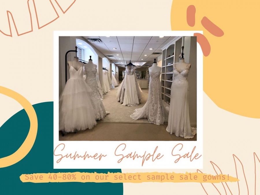 BRIDAL ACCENTS COUTURE Summer Sample Sale