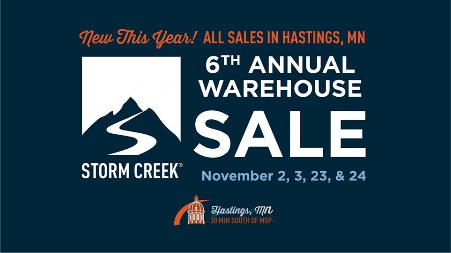 Storm Creek Warehouse Sale