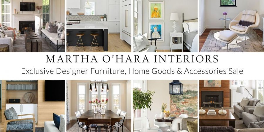 Martha O'Hara Interiors Exclusive Designer Furniture and Accessories Sale