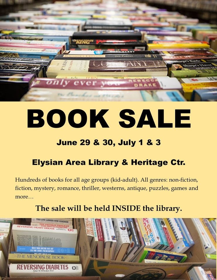 Elysian Area Library and Heritage Center Book Sale