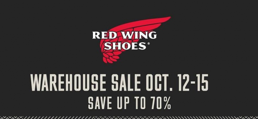 Red Wing Shoes Warehouse Sale