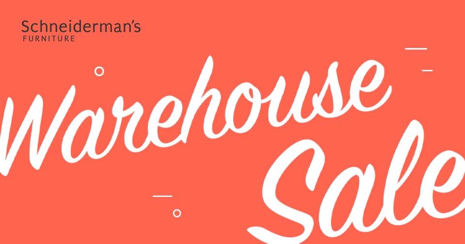 Schneiderman's Furniture Warehouse Sale