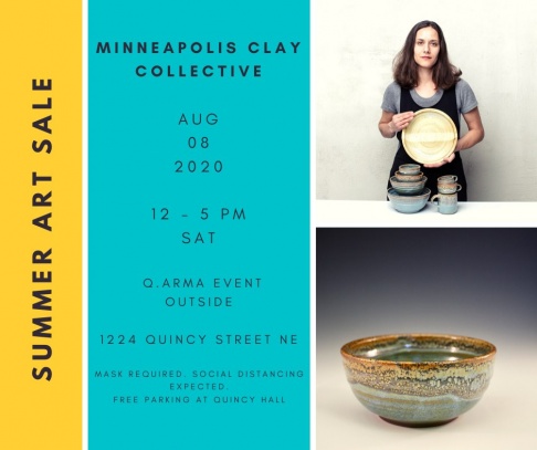 Minneapolis Clay Collective Summer Art Sale