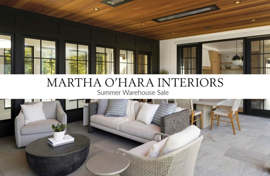 Martha O'Hara Interiors Summer Warehouse Sale