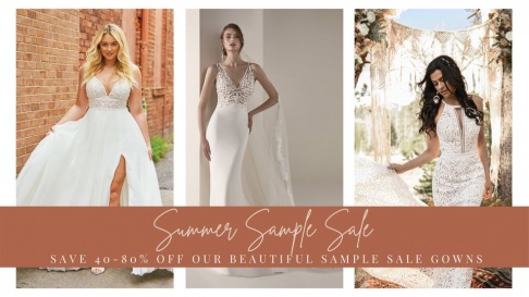 BRIDAL ACCENTS COUTURE Summer Sample Sale