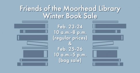 Friends of the Moorhead Library Winter Book Sale