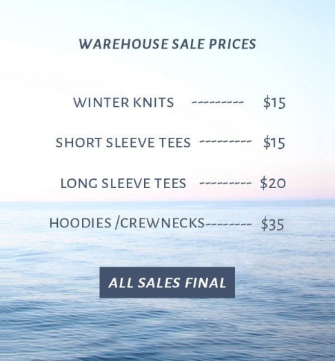 Great Lakes Warehouse Sale